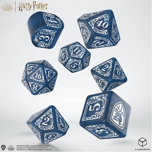 

Игровые кубики Harry Potter Ravenclaw Modern Dice – Blue