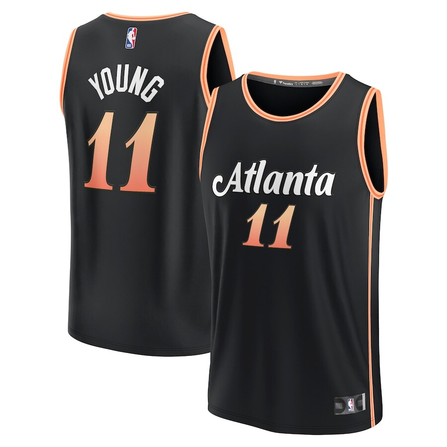 

Джерси Fanatics Branded Atlanta Hawks, черный