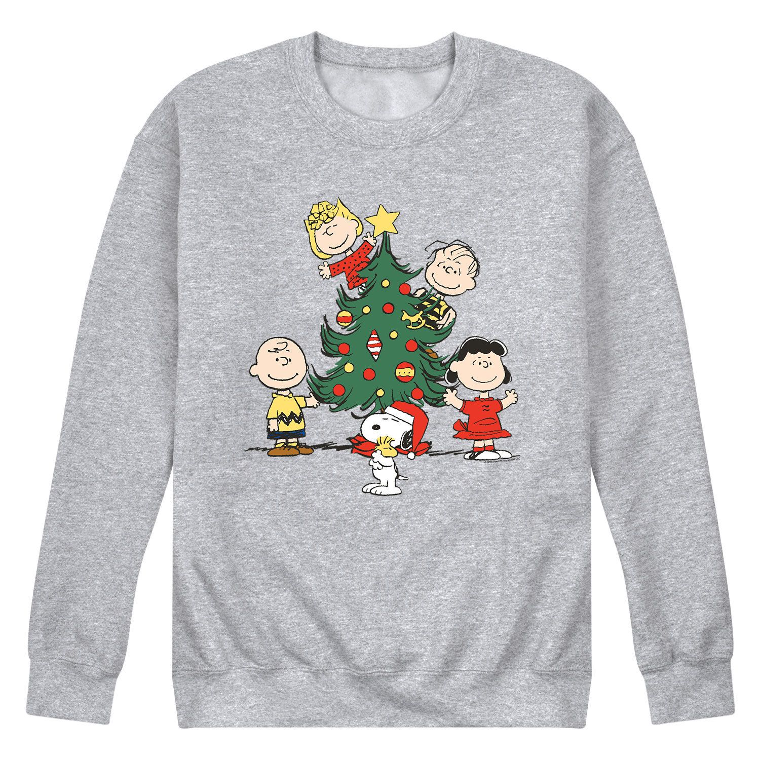 Мужской свитшот Peanuts Oh Christmas Tree Licensed Character