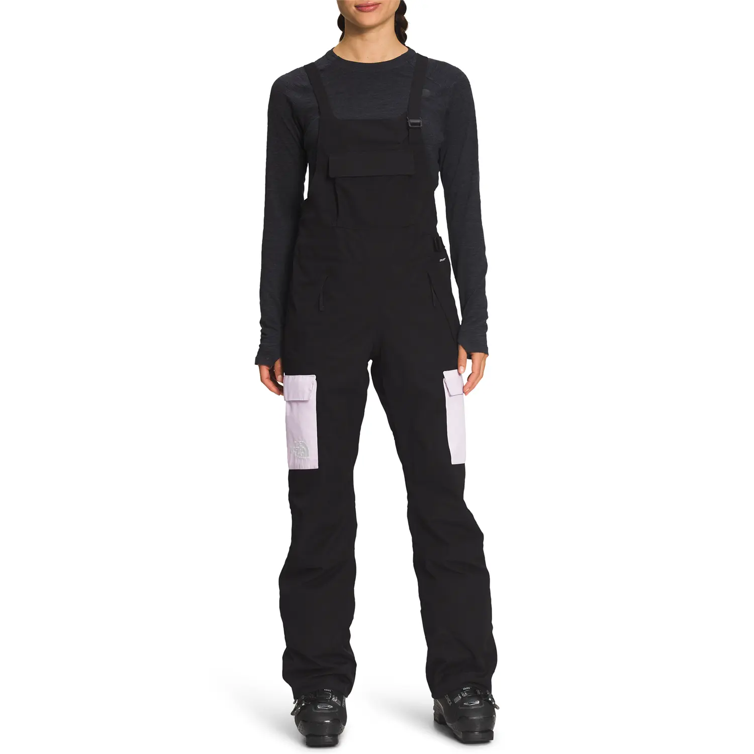 

Горнолыжные брюки с подтяжками The North Face Dragline Tall, черный
