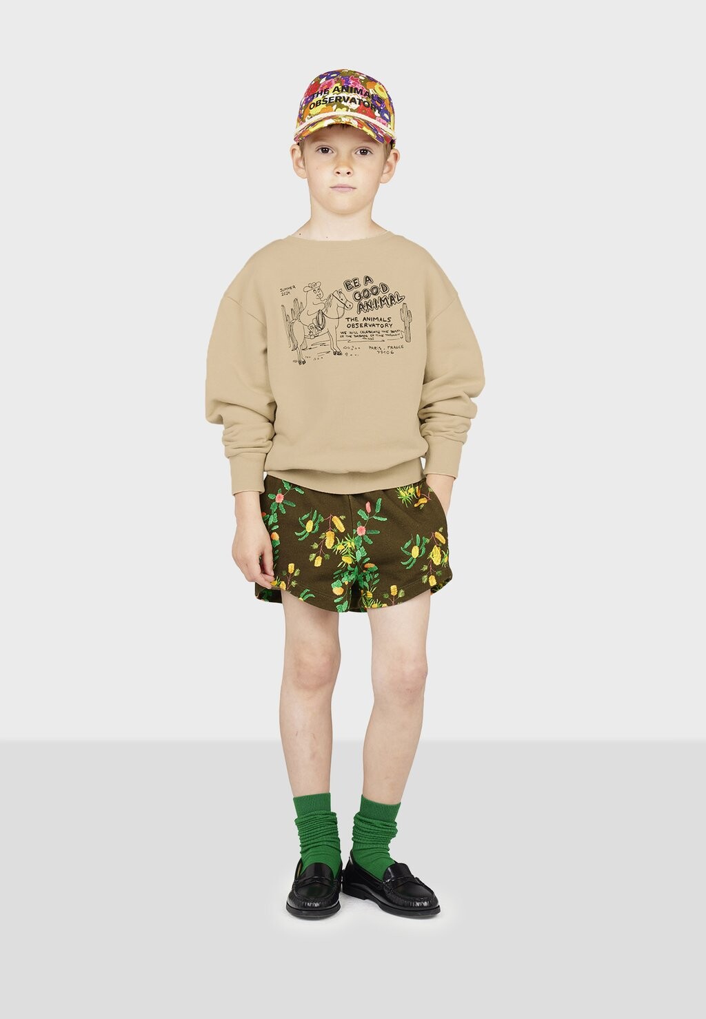 

Толстовка BEAR UNISEX THE ANIMALS OBSERVATORY, цвет beige