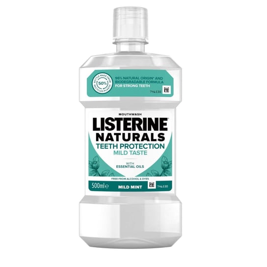 Жидкость для полоскания рта, 500 мл Listerine, Teeth Protection Naturals