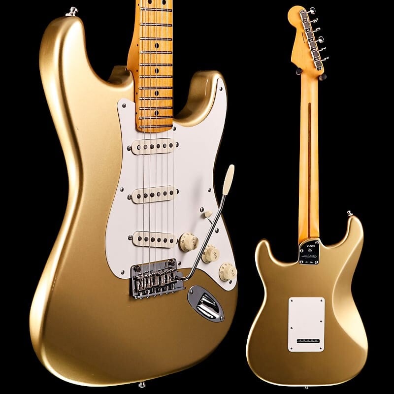 

Электрогитара Fender LTD Lincoln Brewster Stratocaster, Maple Fb, Aztec Gold 8lbs 3.9oz