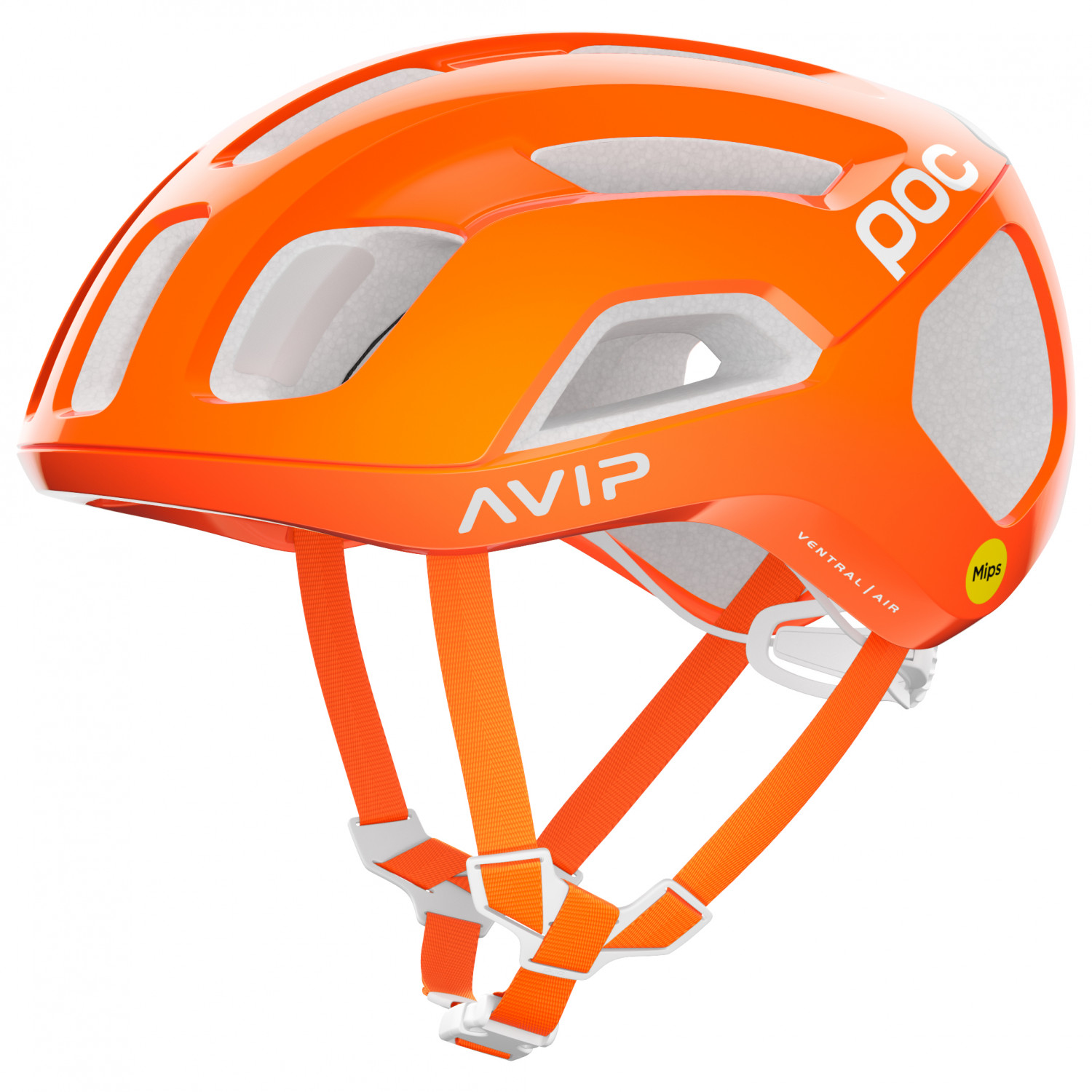 цена Велосипедный шлем Poc Ventral Air MIPS, цвет Fluorescent Orange AVIP