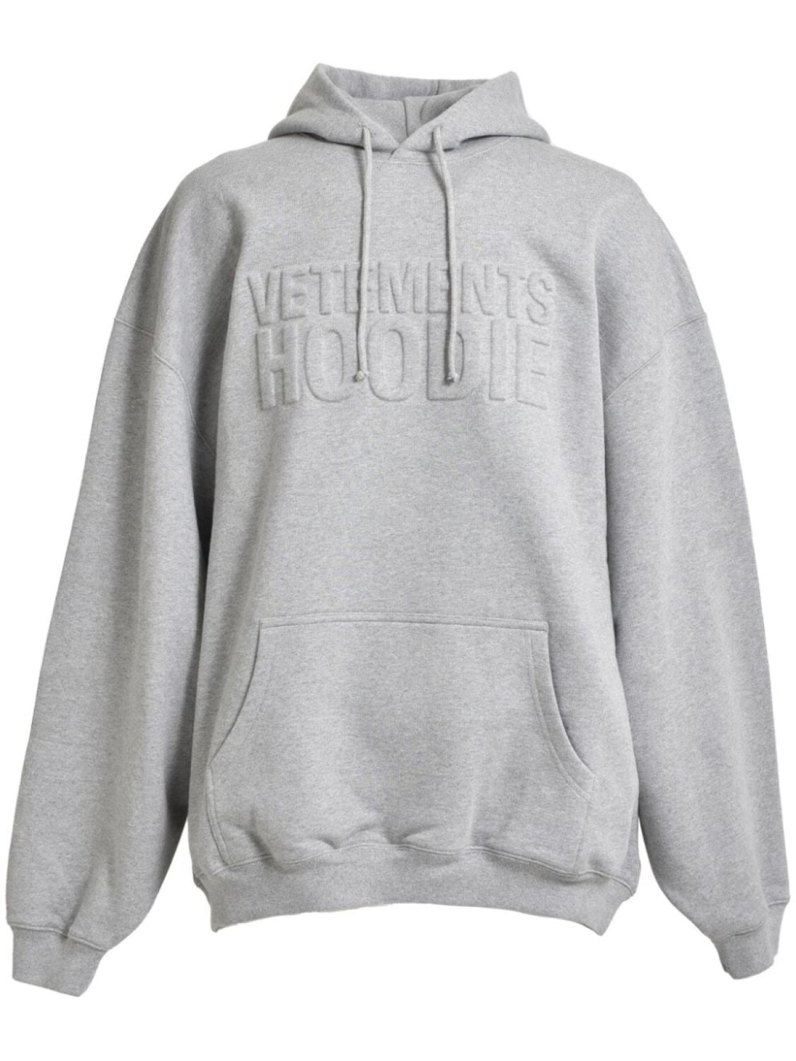 

Толстовка с логотипом VETEMENTS, серый