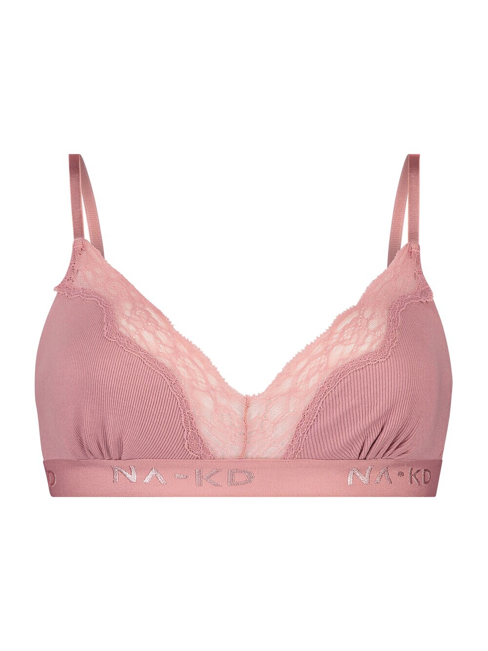 

Бюстгальтер без косточек hunkemöller x NA-KD Amalia, темно-розовый