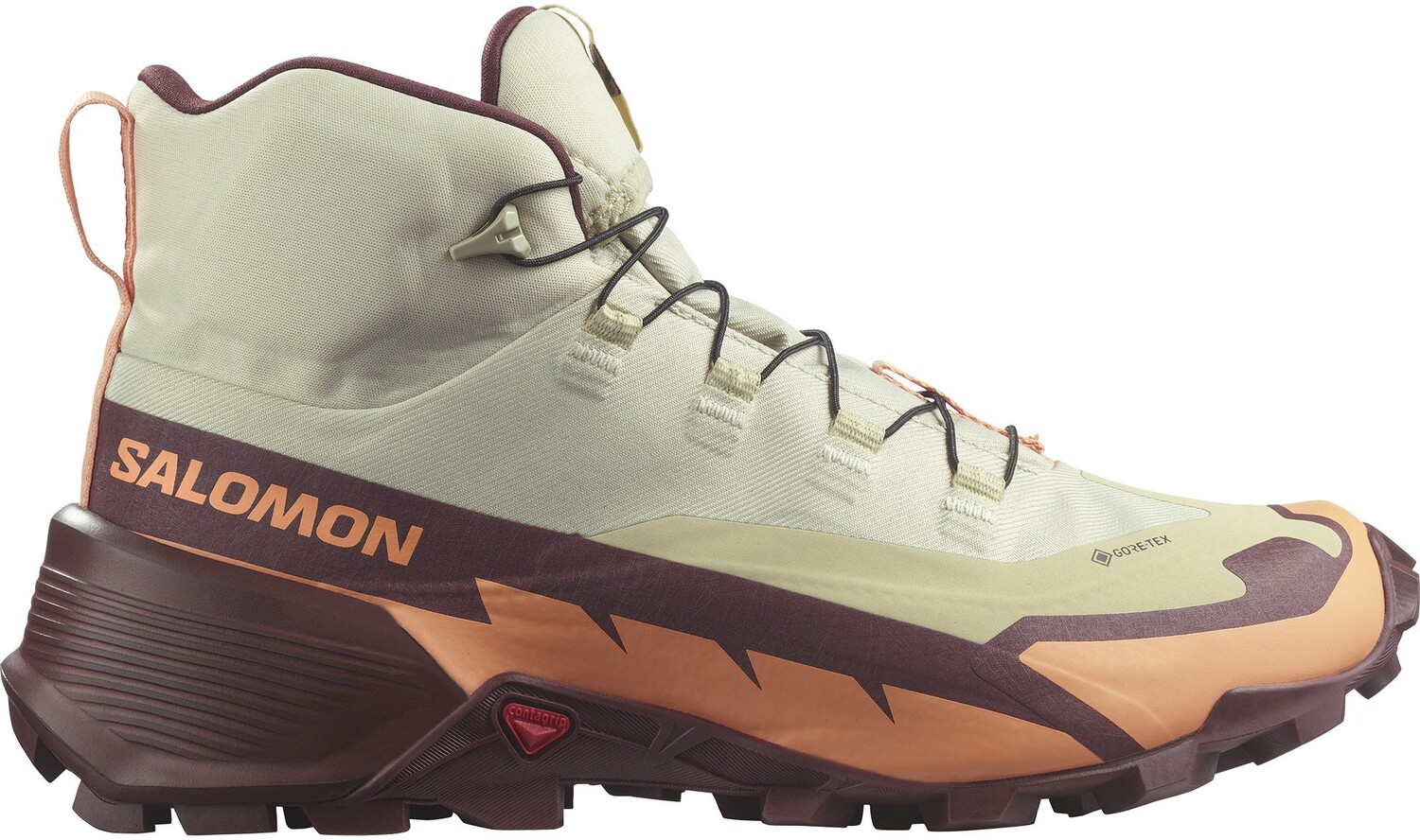

Походные ботинки Cross Hike 2 Mid GORE-TEX — женские Salomon, зеленый