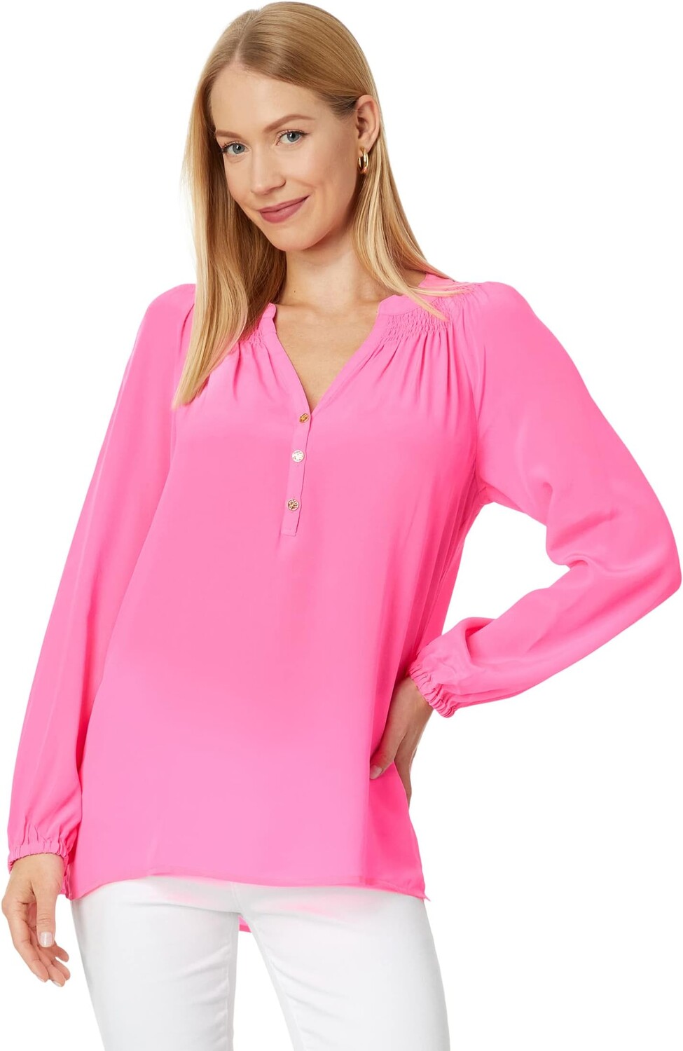 

Эльза Топ Lilly Pulitzer, цвет Aura Pink