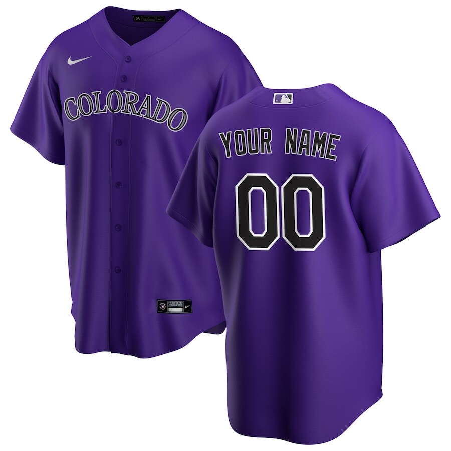 

Джерси Nike Colorado Rockies, фиолетовый
