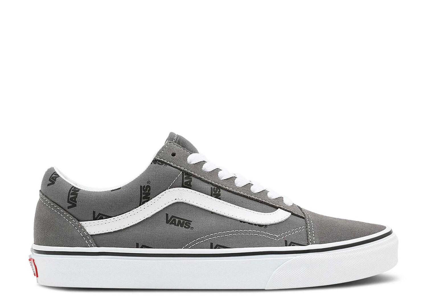 

Кроссовки Vans Old Skool 'Pewter Black Monogram', серый