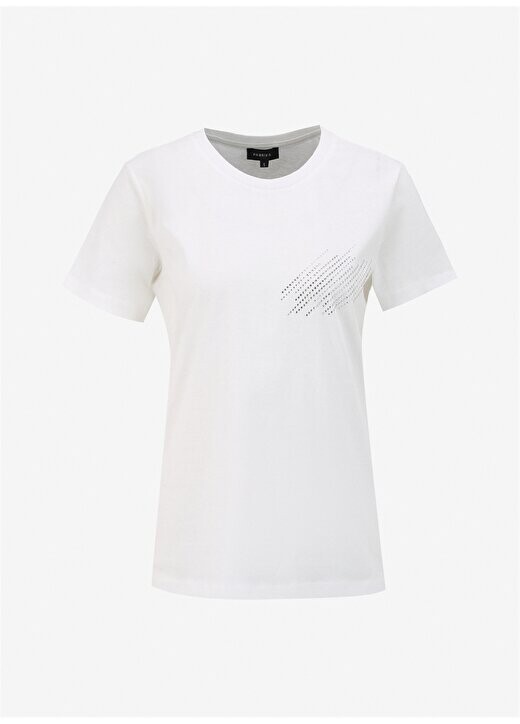 

Базовая женская футболка Off-White с круглым вырезом FC4SL-TST0286 Fabrika Comfort