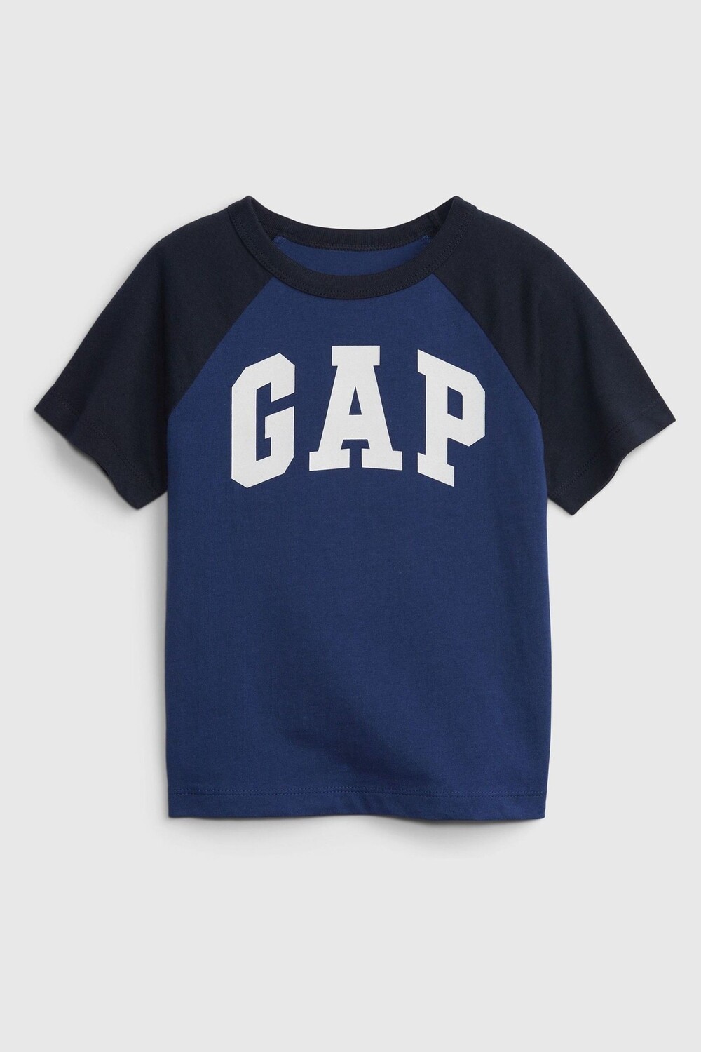 

Футболка с короткими рукавами из органического хлопка и логотипом Gap, синий