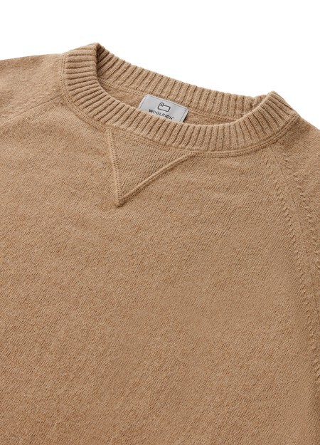 

Свитер с круглым вырезом из смеси шерсти и кашемира Woolrich