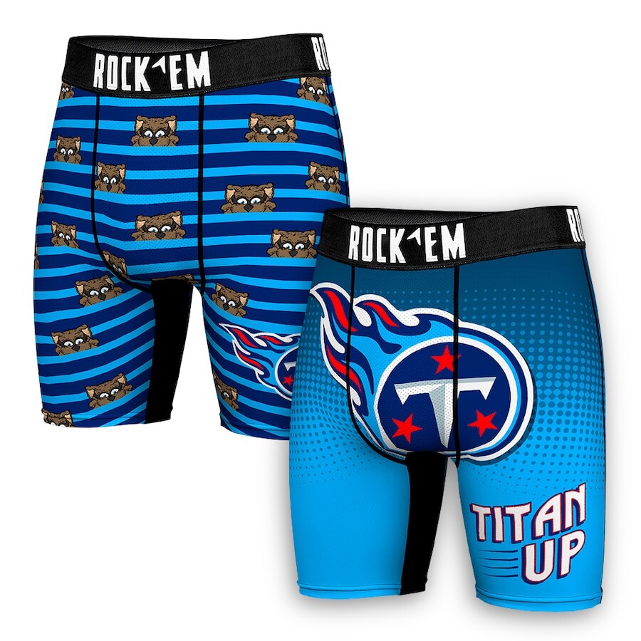 

Боксеры Rock Em Socks Tennessee Titans, синий