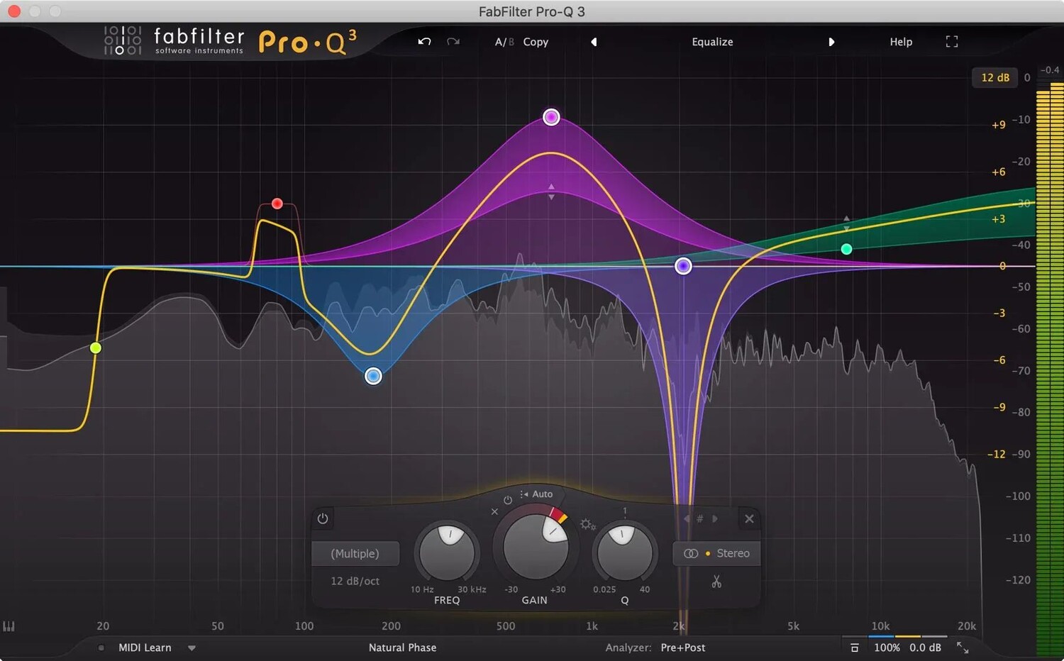 

Плагин эквалайзера и фильтра FabFilter Pro-Q 3