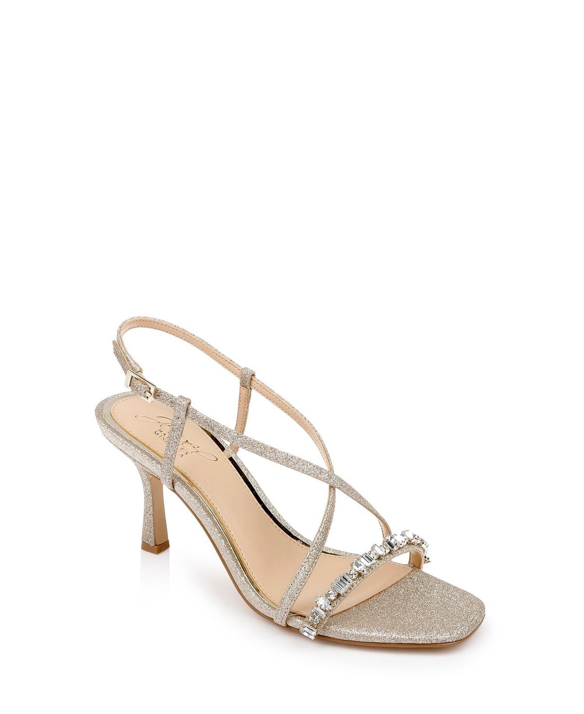 

Женские вечерние сандалии Alexis Jewel Badgley Mischka, золотой
