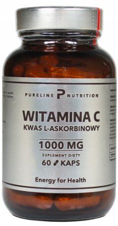 цена Питание Витамин С 1000 мг Pureline, 60 капсул. Nutrition