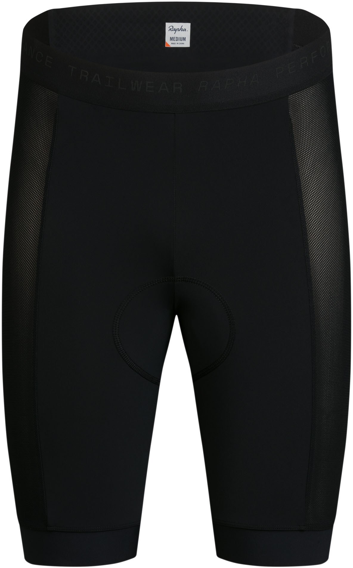 Велосипедные шорты Trail Liner — мужские Rapha, черный легкие брюки trail мужские rapha серый светло серый
