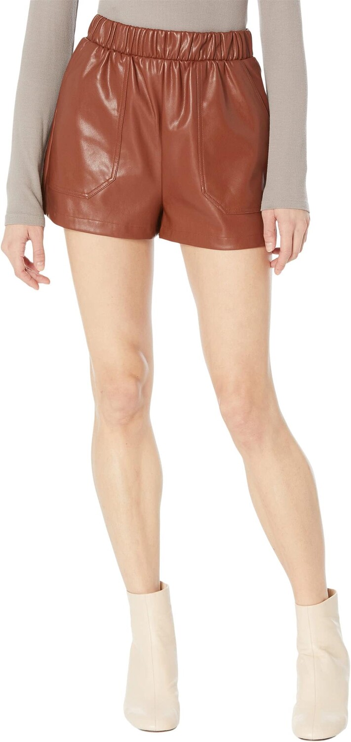 

Искусственные шорты The Record Steve Madden, цвет Cognac