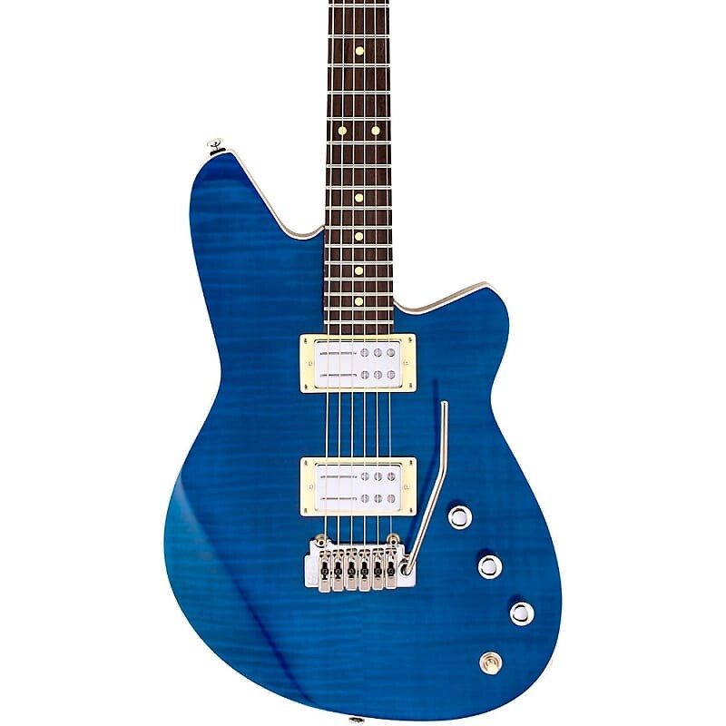 

Электрогитара Reverend Kingbolt Rosewood Fingerboard Electric Guitar Transparent Blue