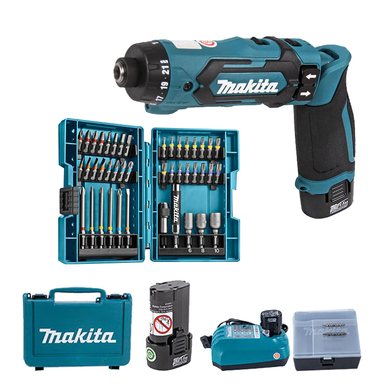 Отвертка складная Makita DF012DSE + 43 биты