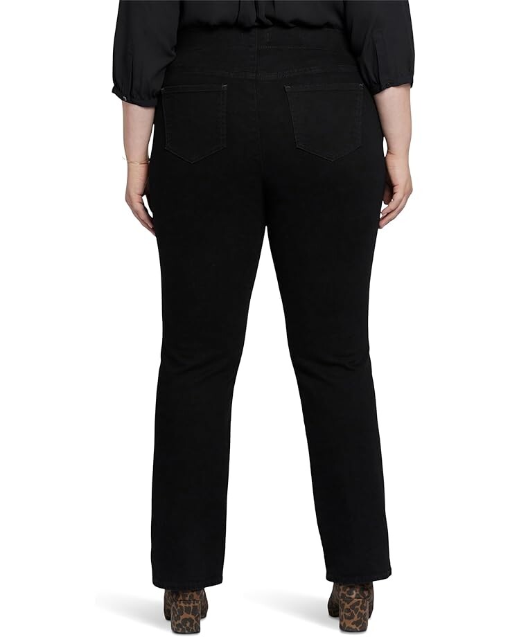 

Джинсы NYDJ Plus Size Pull-On Bailey in Black Rinse, цвет Black Rinse