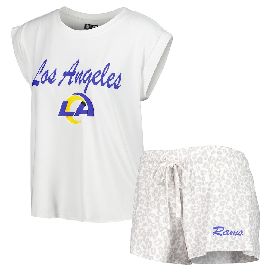 

Пижамный комплект Concepts Sport Los Angeles Rams, белый