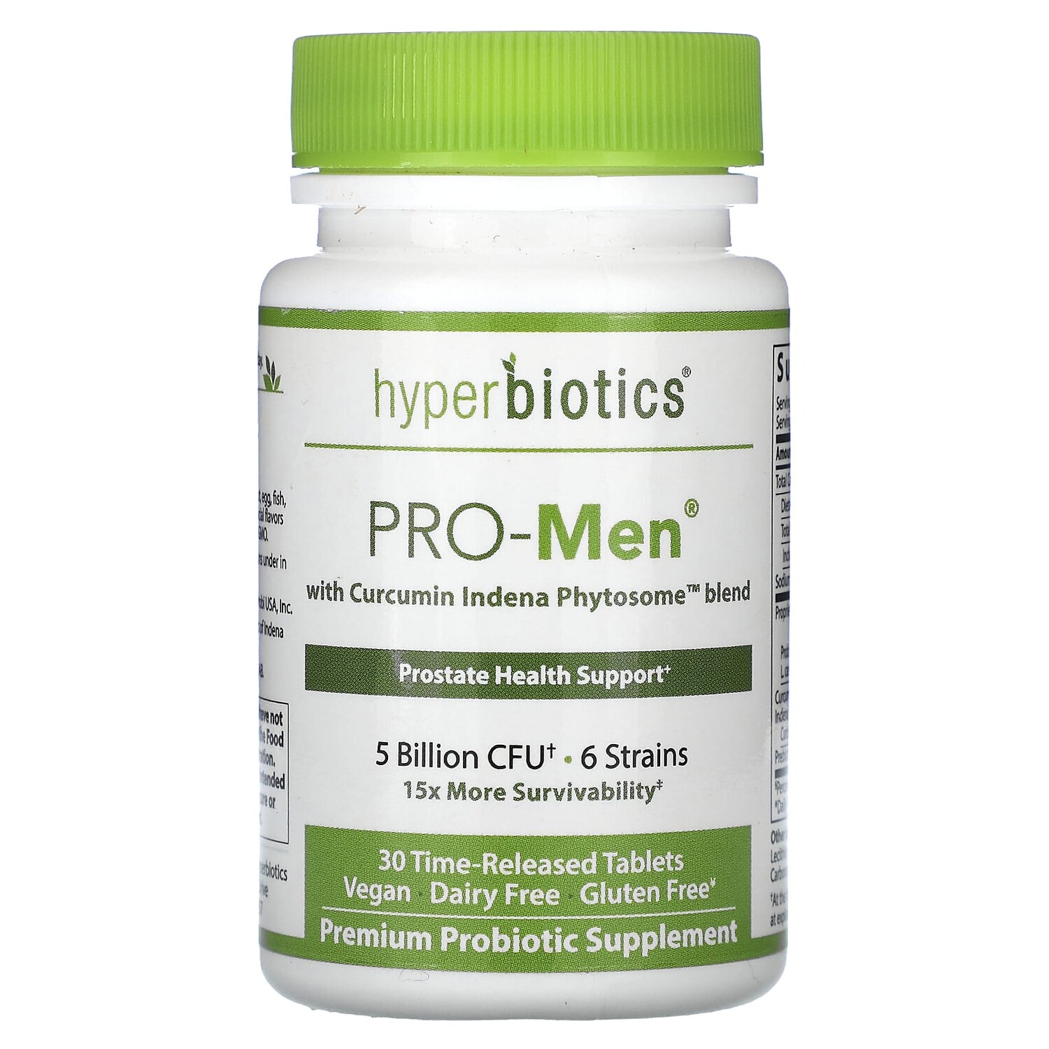 

PRO-Men со смесью куркумина Indena Phytosome , 5 млрд КОЕ, 30 таблеток с замедленным высвобождением, Hyperbiotics