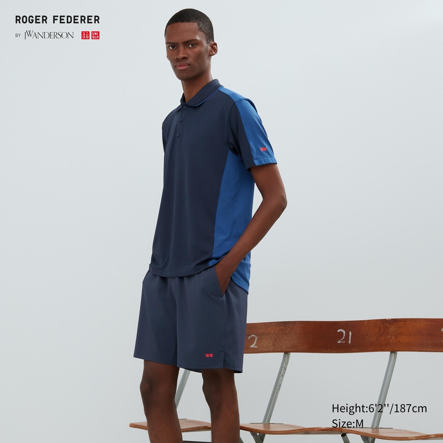 

Эластичные шорты Uniqlo, темно-синий