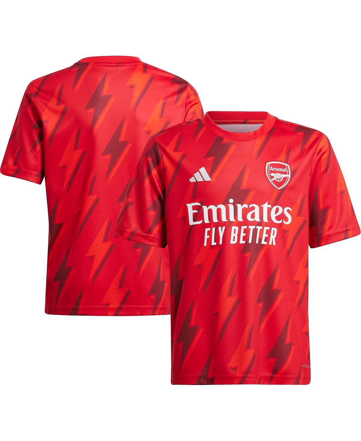 

Big Boys Red Arsenal 2023/24 Предматчевый топ adidas