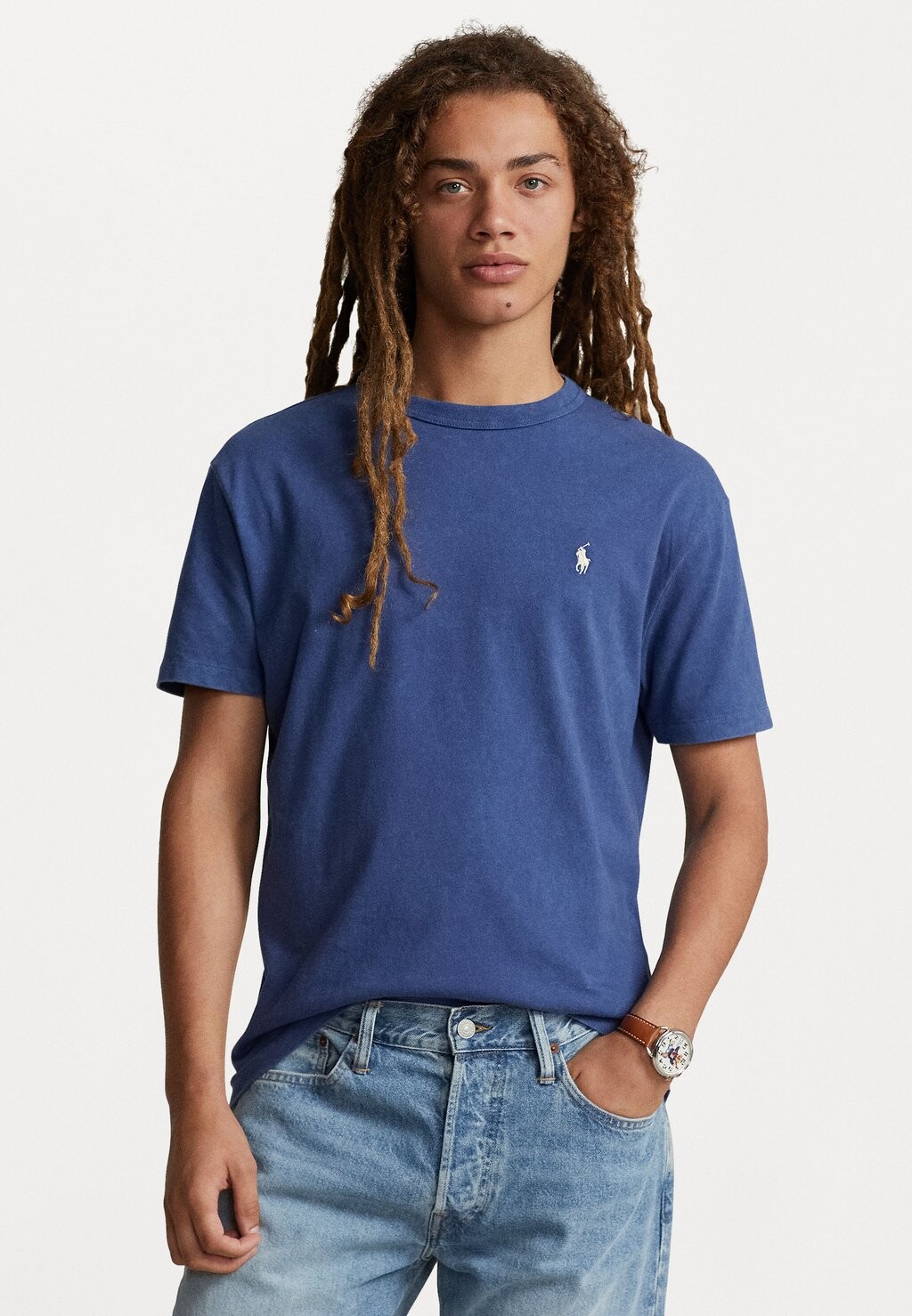 

Базовая футболка Polo Ralph Lauren, светло-синий