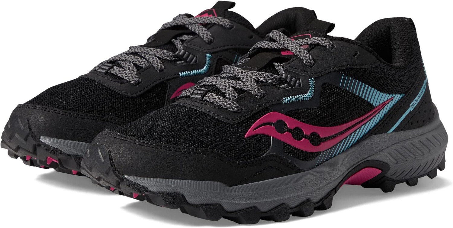

Кроссовки Excursion TR 16 Saucony, цвет Black/Fuchsia, Черный