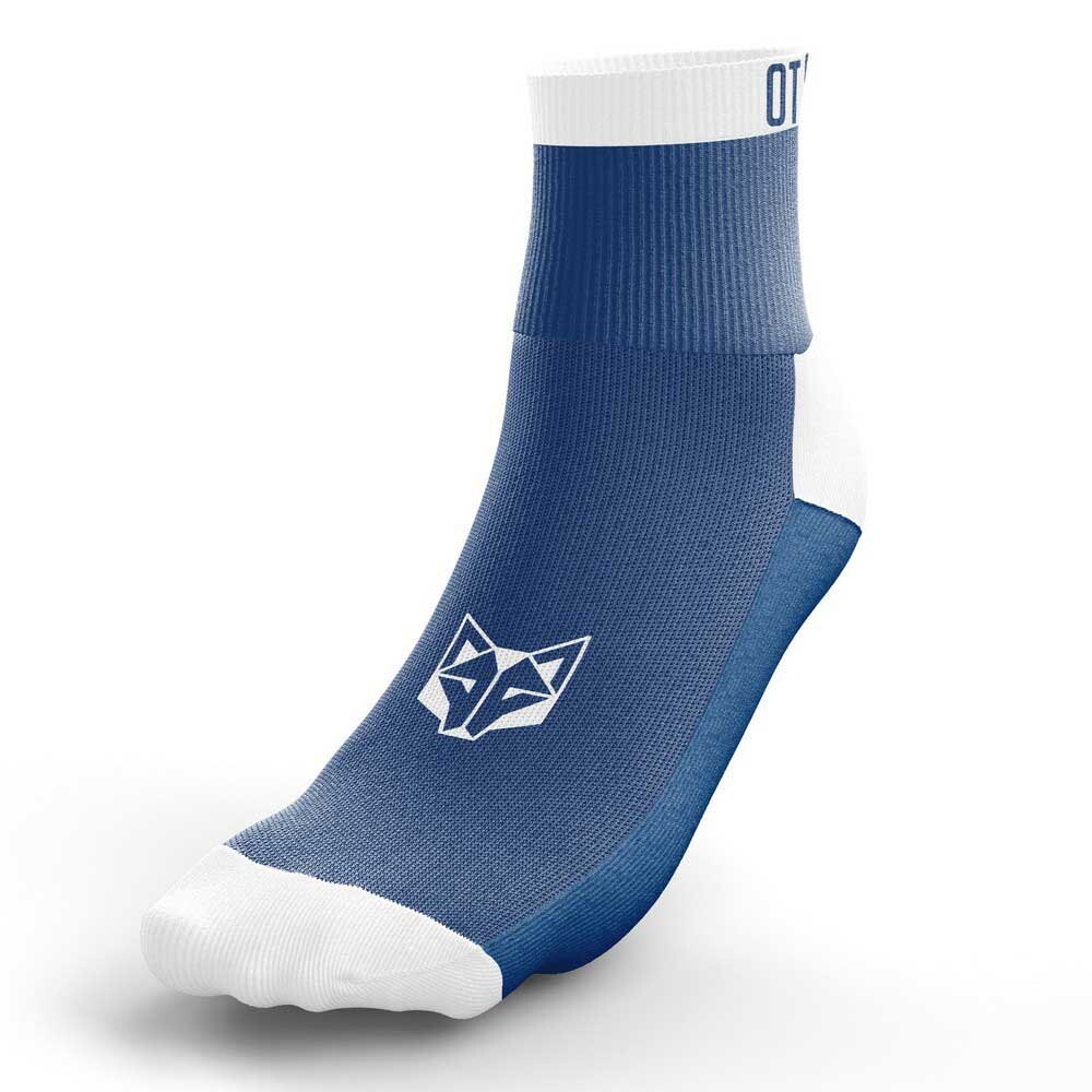 Носки Otso Calcetines Multi-sport Low Cut Electric Blue & White, синий