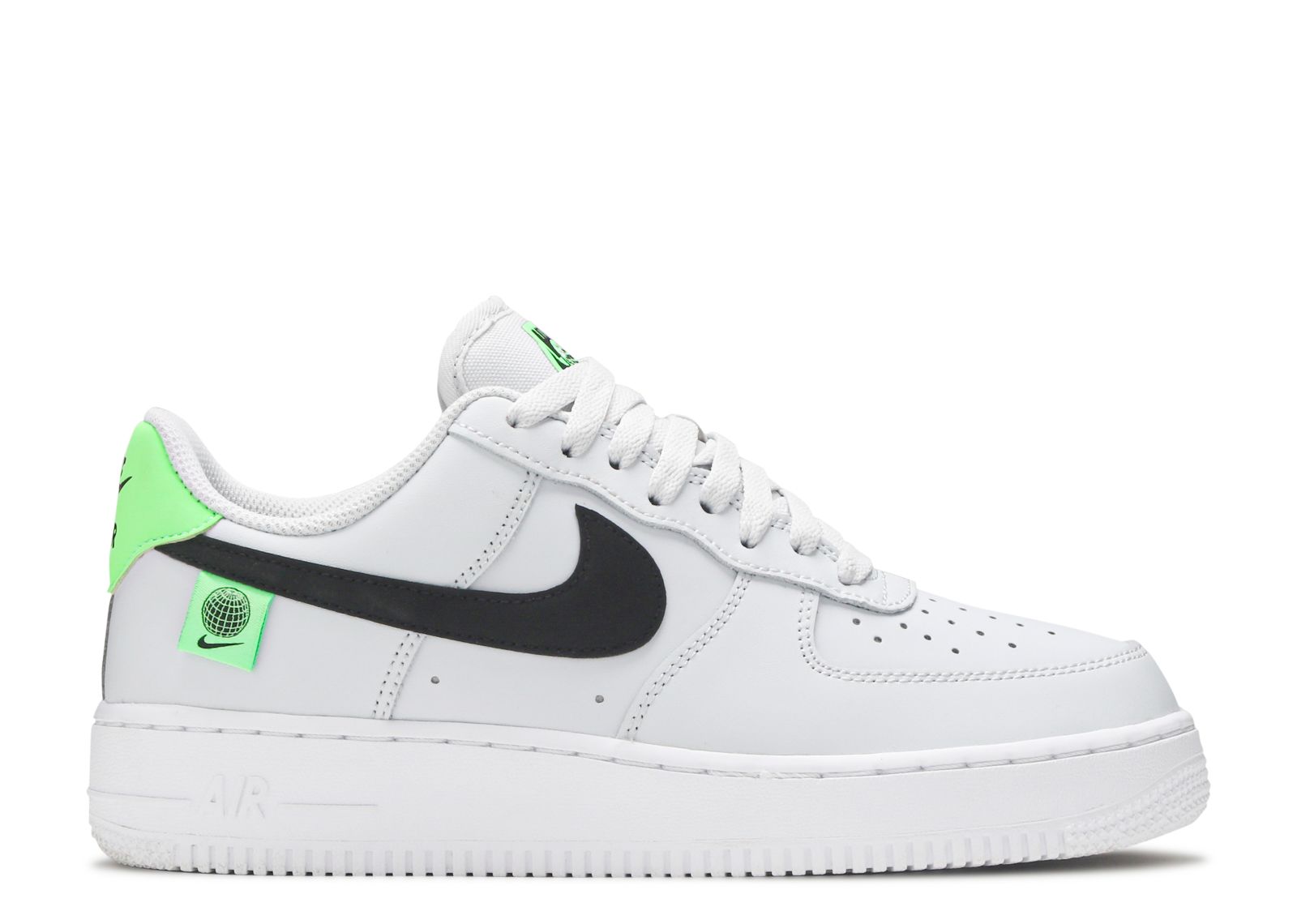 Кроссовки Nike Air Force 1 '07 Low 'Worldwide Pack - Platinum Green Strike', серый authentic nike air max 95 men cherry blossom worldwide pack yin yang running shoes original trainers sports sneakers runners