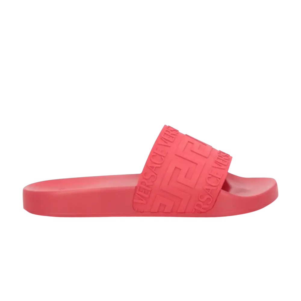 

Шлепанцы Versace Pool Slide, красный