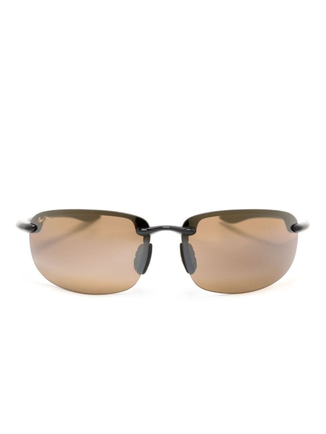 

Maui Jim солнцезащитные очки MJ Mask в овальной оправе, черный