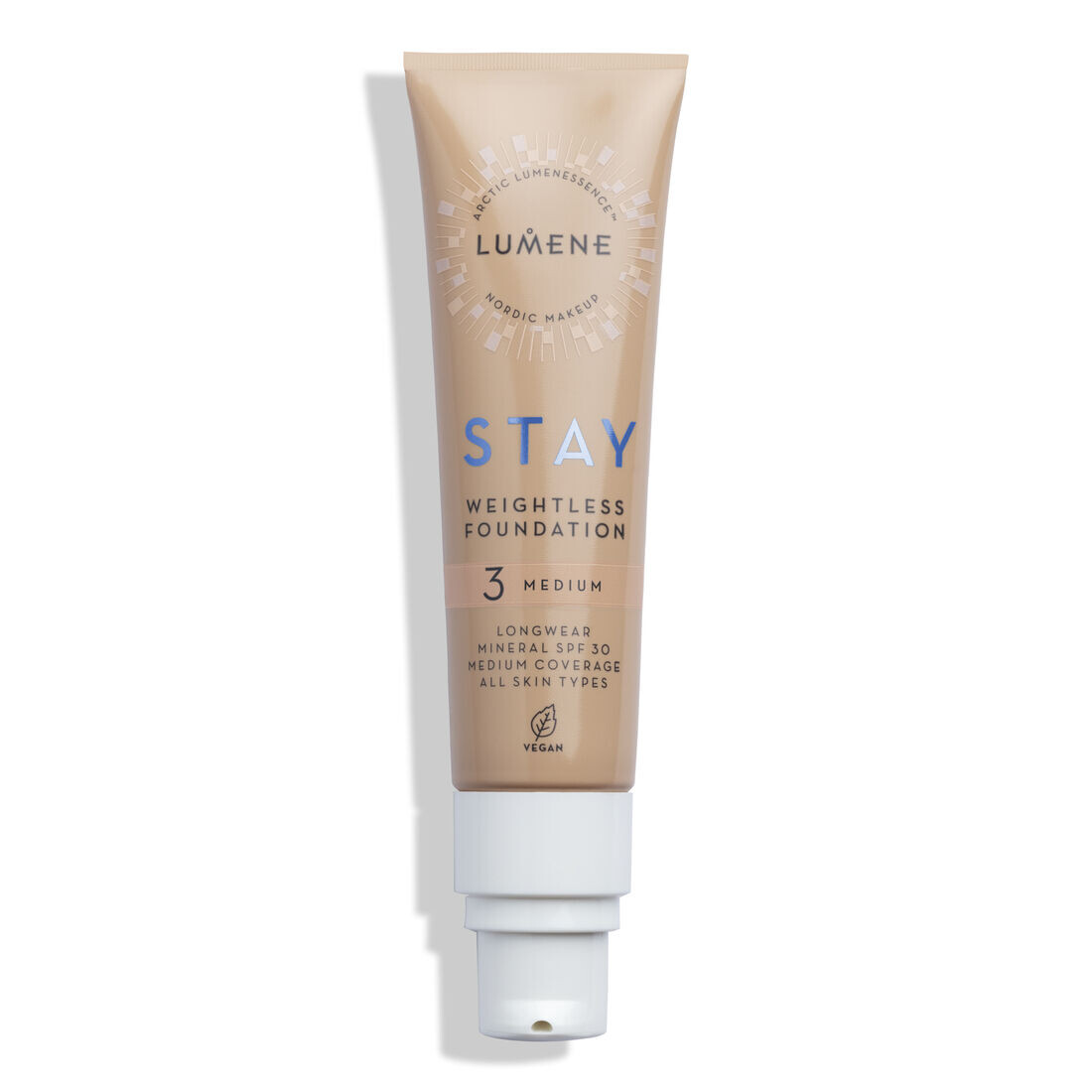

Легкая тональная основа с spf30 для лица 3 Lumene Stay, 30 мл