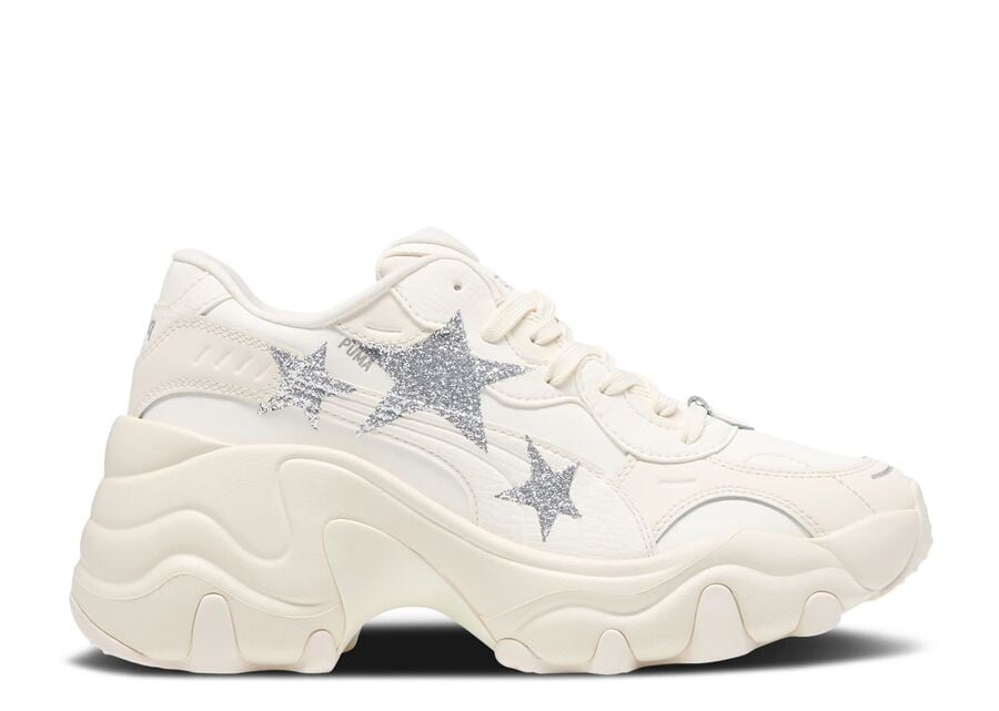 

Кроссовки Puma Wmns Pulsar Wedge Star, цвет Frosted Ivory Silver