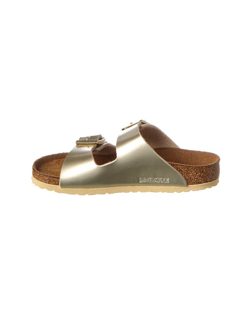 

Узкие сандалии Birkenstock Arizona Birko-Flor, золото