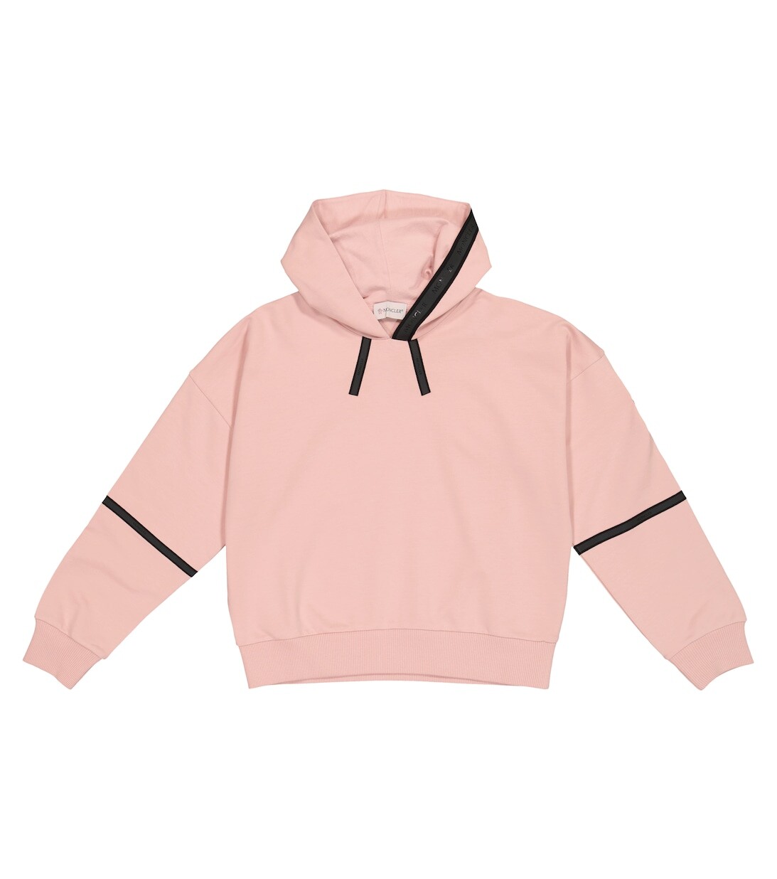 

Толстовка из эластичного хлопка Moncler Enfant, розовый