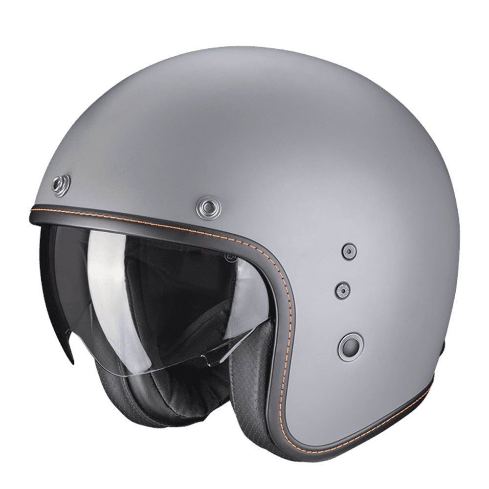 Открытый шлем Scorpion Belfast Evo Solid, серый
