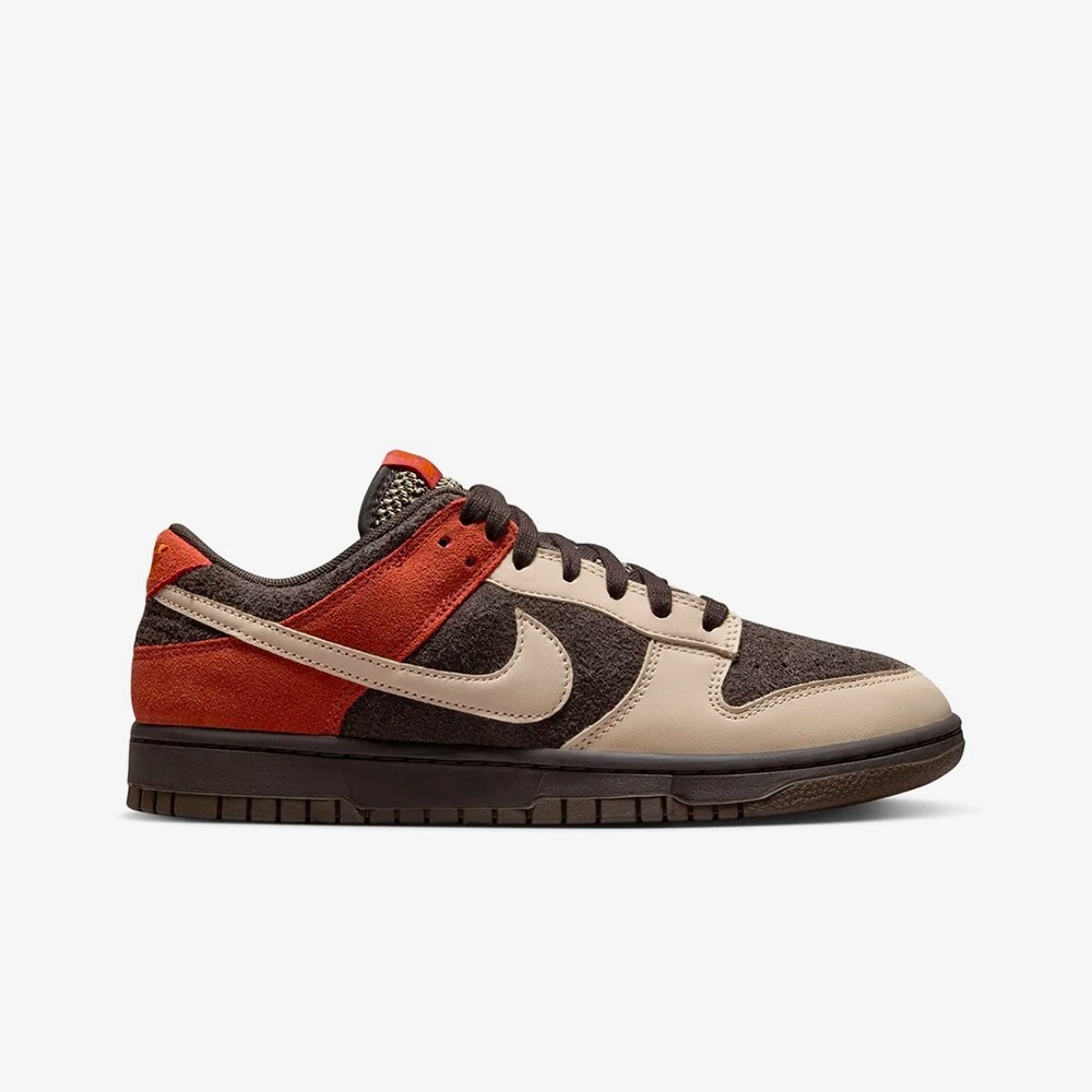 

Кроссовки Dunk Low 'Velvet Brown' Nike, коричневый