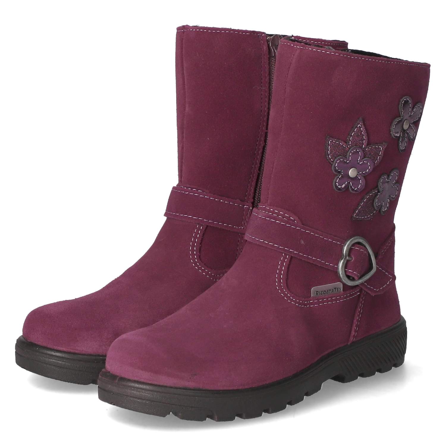 Высокие ботинки Ricosta GRETA, фиолетовый высокие ботинки ricosta цвет merlot