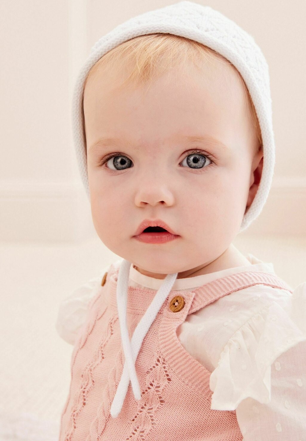 

Шапка-бини Bonnet-Regular Fit Next, цвет white delicate