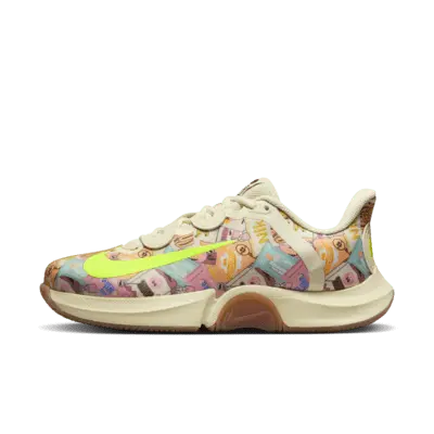 

Кроссовки Nike NikeCourt Air Zoom GP Turbo Osaka, цвет Coconut Milk/Gum Light Brown/Sesame/Volt