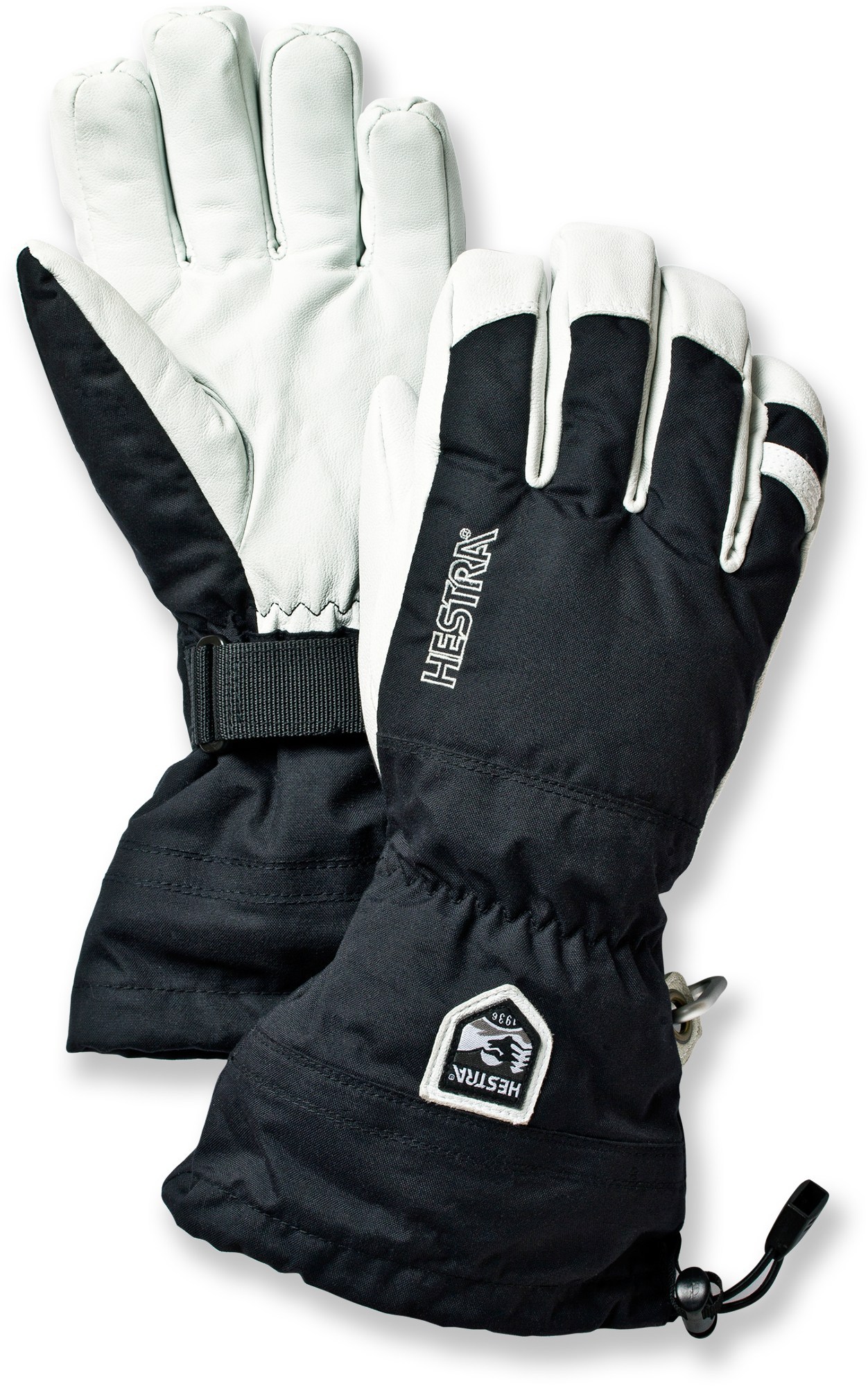 Утепленные перчатки Heli Hestra Gloves, черный
