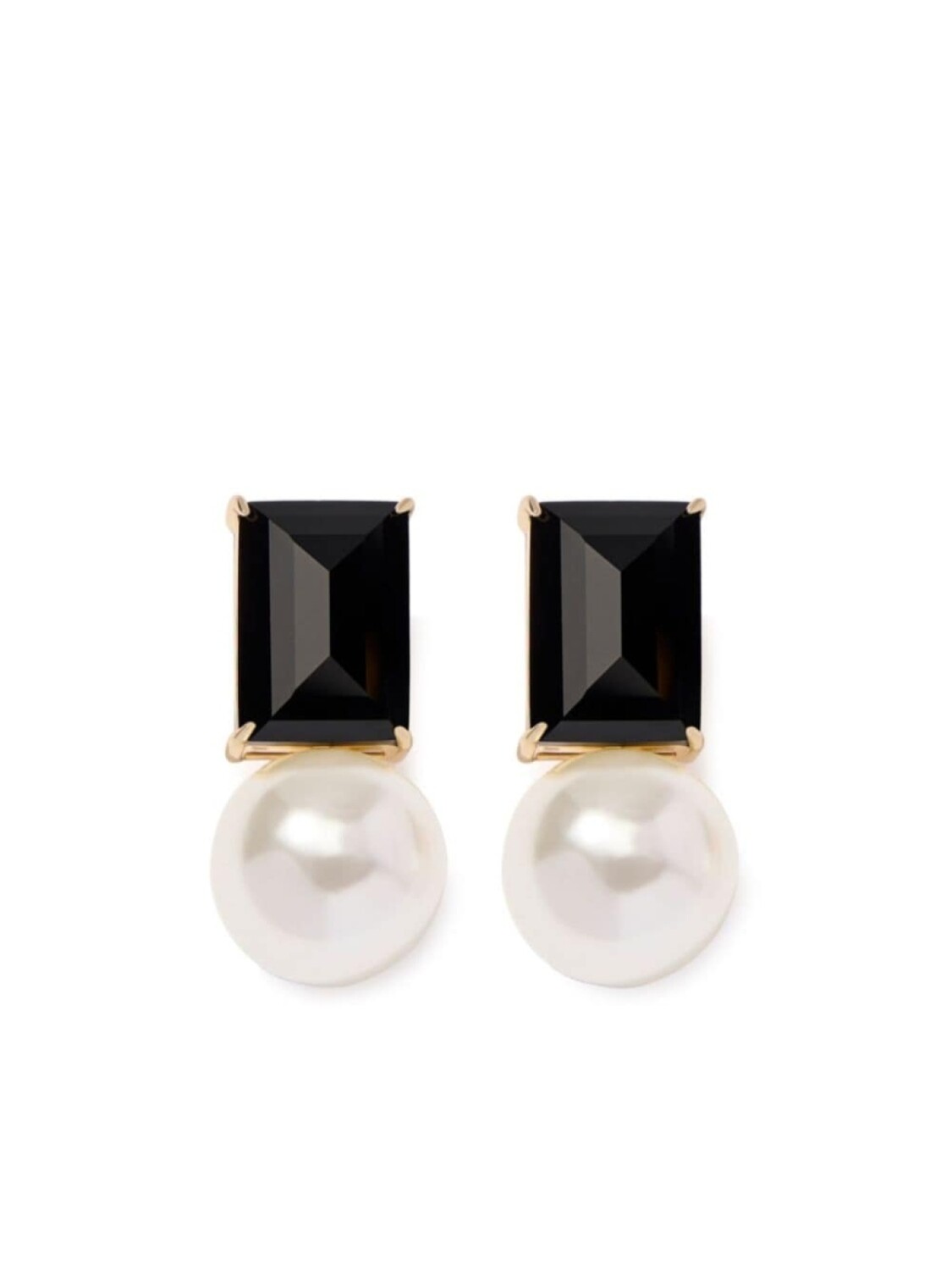 

Серьги с жемчугом Carolina Herrera, черный