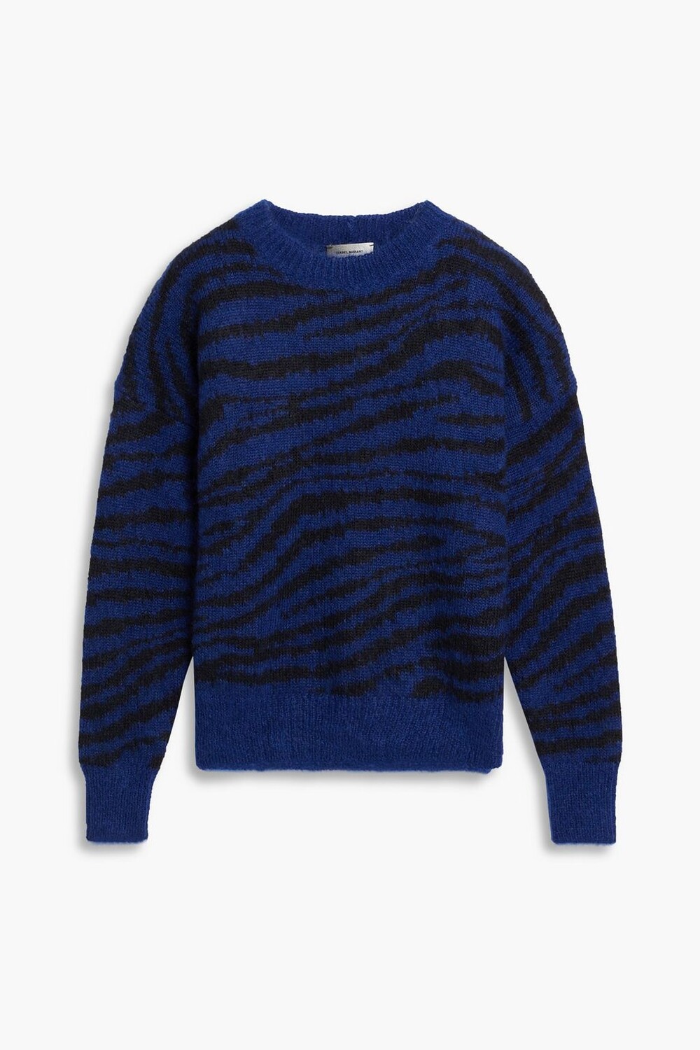 

Свитер Randal жаккардовой вязки из смесового мохера ISABEL MARANT, индиго, Синий