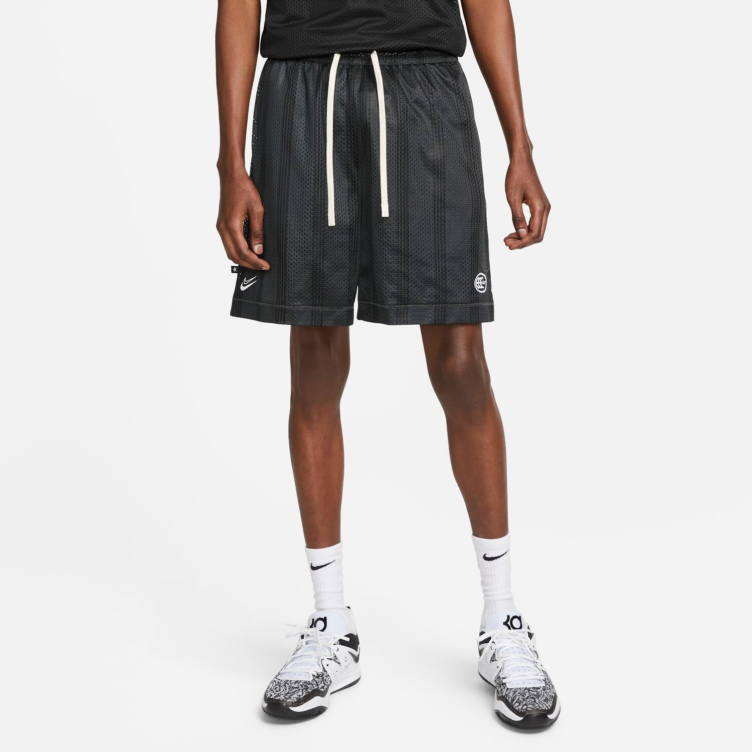 

Мужские баскетбольные шорты Nike Kevin Durant 8 дюймов Dri-FIT, черный