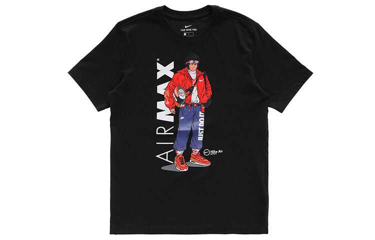 

Футболка Nike Sportswear Manga Hypeman S/S Черная